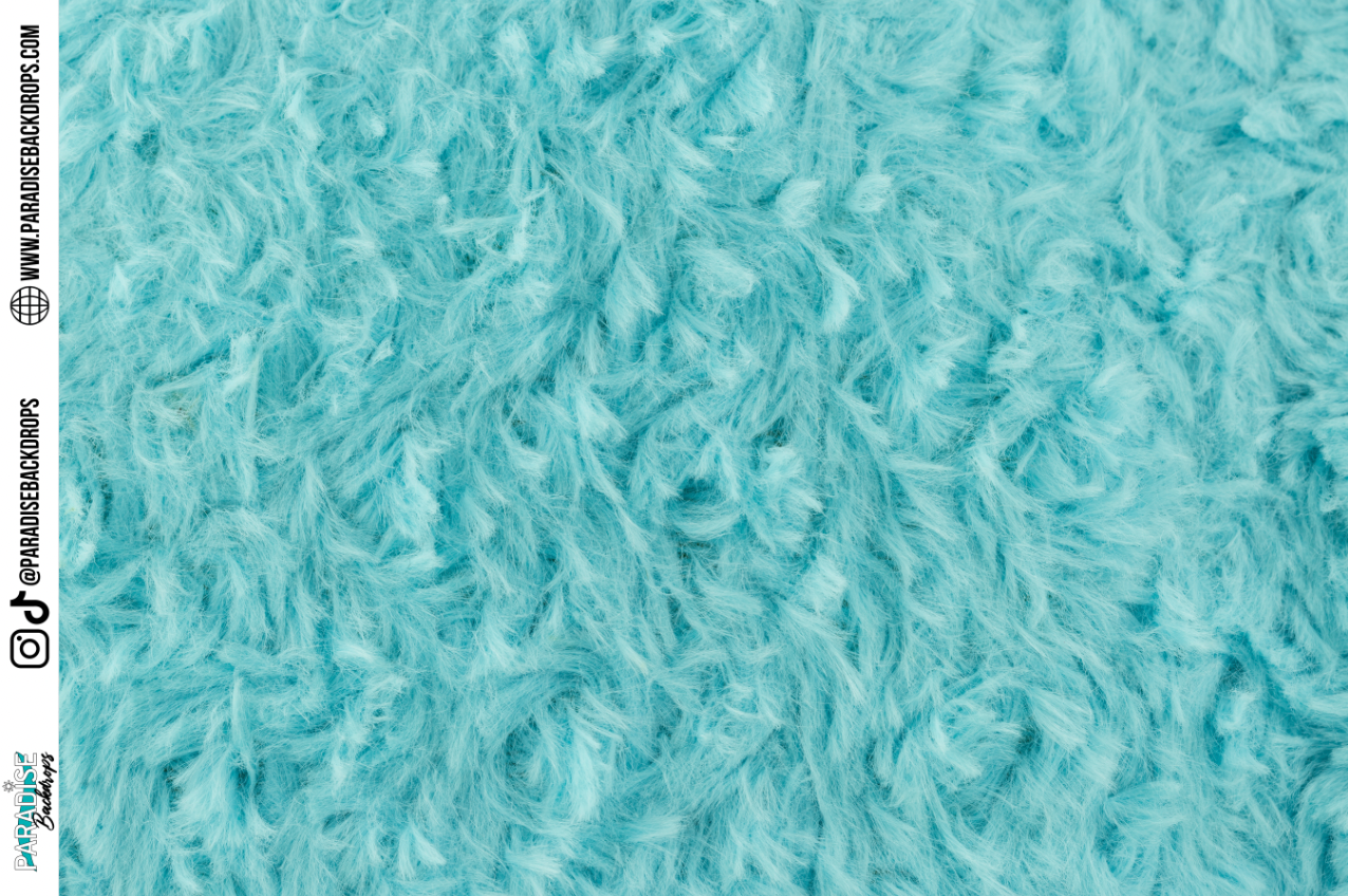 Paradise Blue Fur Carpet XL