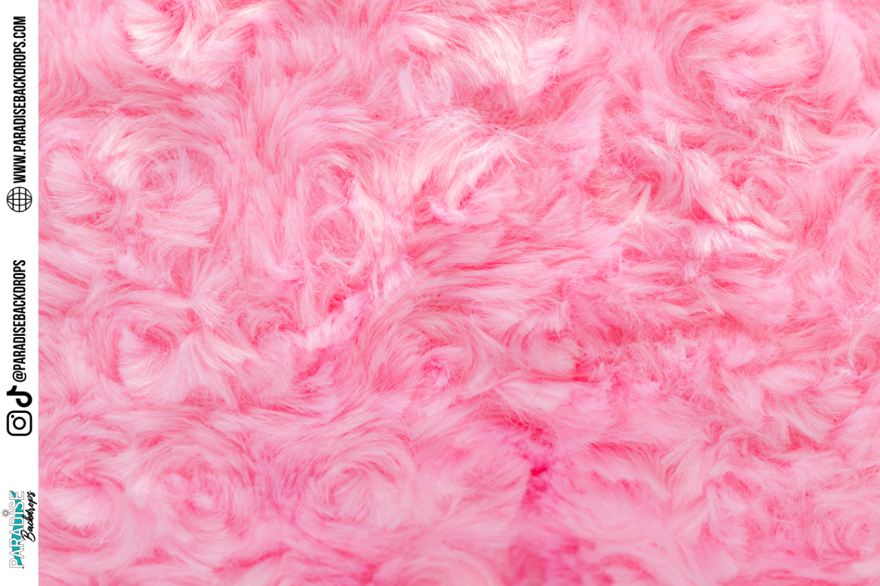 Pink Fur Carpet XL
