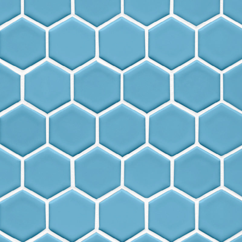 Hexagonal Blue